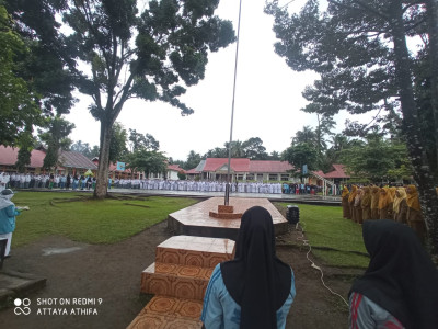Upacara Bendera awal Tahun Pelajaran 2023/2024 SMAN 1 Sungai Geringging