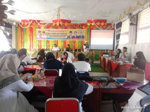 Kegiatan IHT ( In House Training ) SMAN 1 Sungai Geringging