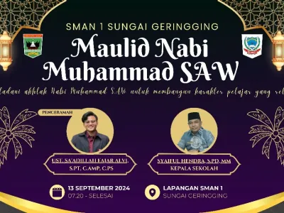 Memperingati Maulid Nabi Muhammad Saw 