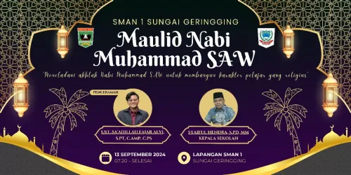 Memperingati Maulid Nabi Muhammad Saw 