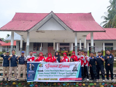 Pelaksanaan LDKS TP. 2021/2022 SMAN 1 Sungai Geringging