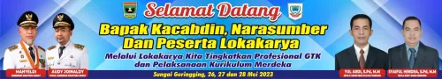 Lokakarya KSOP 2023 SMAN 1 Sungai Geringging