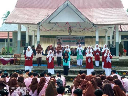 Semarak Peringatan 1 Muharram 1444 H di SMAN 1 Sungai Geringging