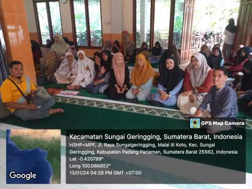 Wirid Remaja Siswa SMAN 1 Sungai Geringging 13 Januari 2024
