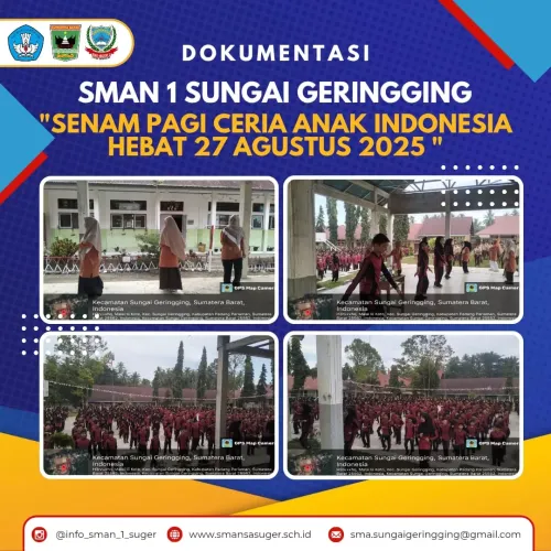Senam Pagi Ceria Anak Indonesia Hebat 