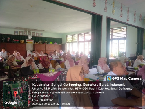 In House Training Sman 1 Sungai Geringging